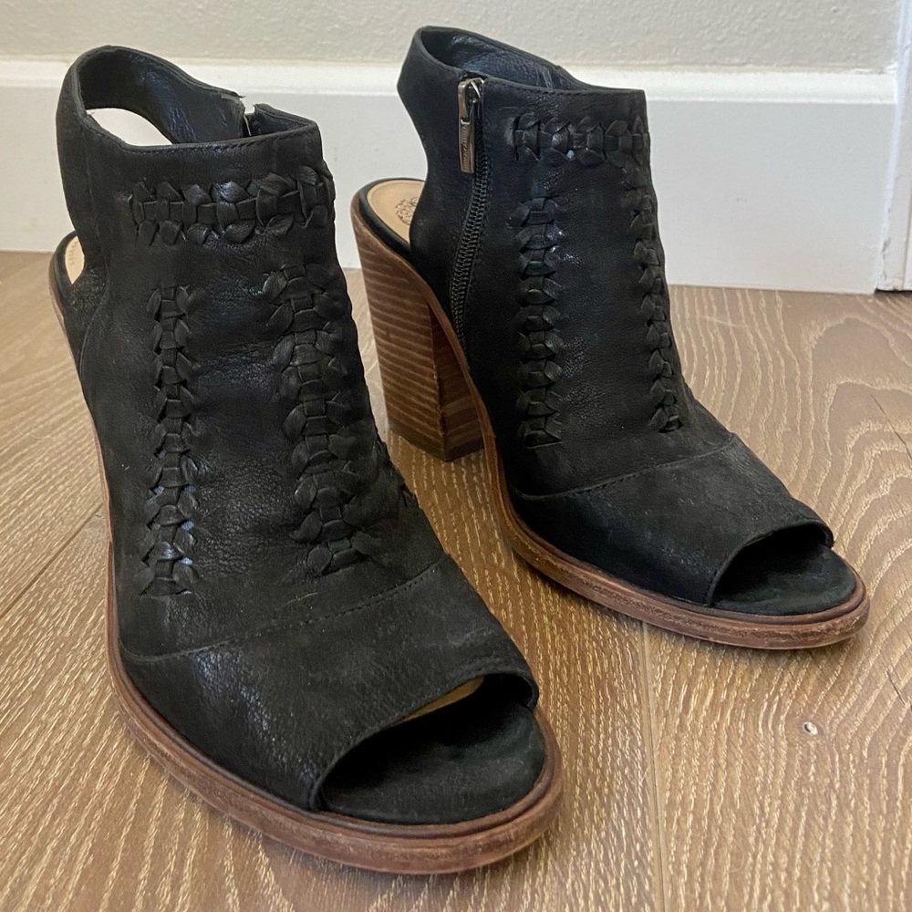 Vince Camuto Black Open Toe Bootie - image 3